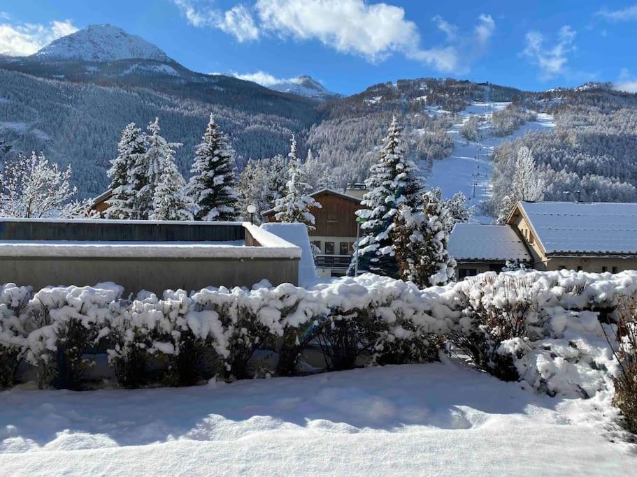 Appartement 4 Pers Grande Terrasse Vue Pistes Ski سا شيفري المظهر الخارجي الصورة